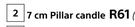 Pillar 7cm Candle
