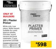 Fired Earth 20Ltr Plaster Primer