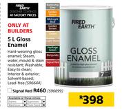 Fired Earth 5Ltr Gloss Enamel