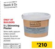 Smith & Co 5Ltr Skimming Plaster