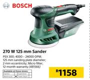Bosch 270W 125mm Sander