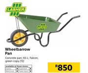 Lasher Wheelbarrow Pan