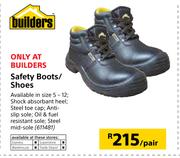 Builders Safety Boots/Shoes-Per Pair