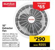 Eurolux 10" Extractor Fan