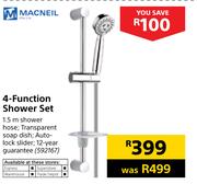Macneil 4 Function Shower Set