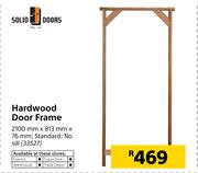 Solid Doors Hardwood Door Frame 