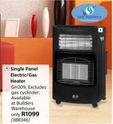 Alva Single Panel Electric/Gas Heater