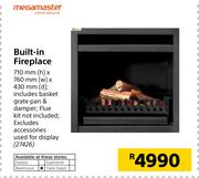 Megamaster Built-In Fireplace