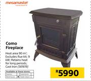 Megamaster Como Fireplace