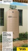 Jojo 1000Ltr Pump Ready Slimline Tank