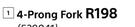 Garden Master 4 Prong Fork-Each