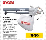 Ryobi 3000W Electric Blower Vacuum