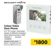 Security Mate Colour Video Door Phone