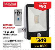 Eurolux 10W LED With Sensor