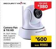 Security Mate Camera Pan & Tilt HD