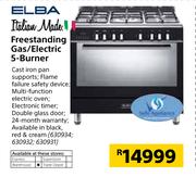 Elba Freestanding Gas/Electric 5-Burner