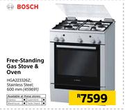 Bosch Free-Standing Gas Stove & Oven
