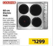 Goldair 60cm Electric Hob