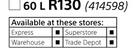 Big Jim Black 60Ltr Delta Storage Box