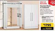 Standard Built-In Cupboard In Other Colours