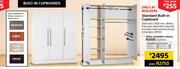 Standard Built-In Cupboard White 2100x1820mm