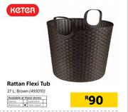 Keter Rattan Flexi Tub