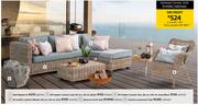 DH Scatter Cushion Geo Grey/Blish (40cm x 60cm)