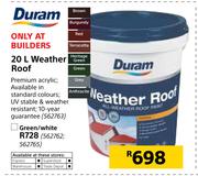 Duram Weather Roof-20Ltr