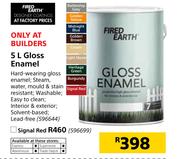 Fired Earth Gloss Enamel-5Ltr