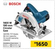 Bosch 1400W 190mm Circular Saw