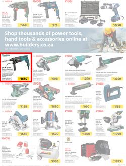 Builders KZN : The Best Deals On The Widest Range (24 April - 20 May 2018), page 11