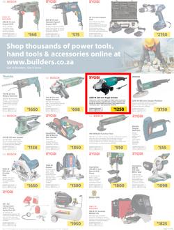 Builders KZN : The Best Deals On The Widest Range (24 April - 20 May 2018), page 11