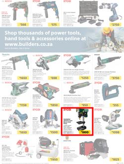 Builders KZN : The Best Deals On The Widest Range (24 April - 20 May 2018), page 11