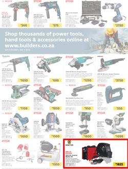 Builders KZN : The Best Deals On The Widest Range (24 April - 20 May 2018), page 11