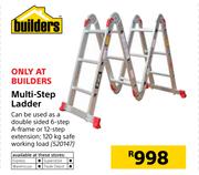 Builders Multi-Step Ladder