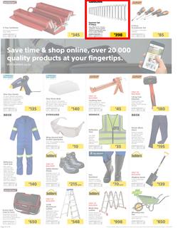Builders KZN : The Best Deals On The Widest Range (24 April - 20 May 2018), page 12
