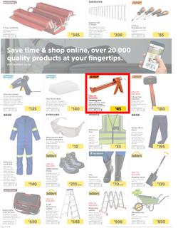 Builders KZN : The Best Deals On The Widest Range (24 April - 20 May 2018), page 12