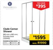 Prima Bella Clyde Corner Shower