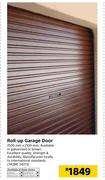Roll-Up Garage Door