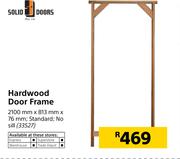 Solid Doors Hardwood Door Frame