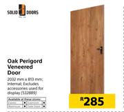 Solid Doors Oak Perigord Veneered Door