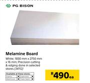 PG Bison Melamine Board-Each