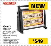 Goldair Quartz Heater GQH-004