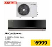 Goldair 12000BTU R410A Black Air Conditioner