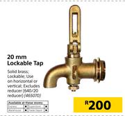 20 mm Lockable Tap