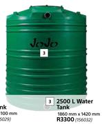 Jojo 2500Ltr Water Tank 