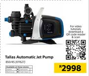 Tallas Automatic Jet Pump 850/45