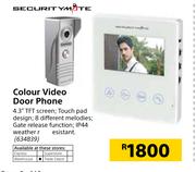 Securitymate Colour Video door Phone 