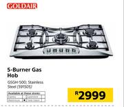 Goldair 5-Burner Gas Hob GSGH-500