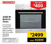 Goldair 2200W Built In Oven